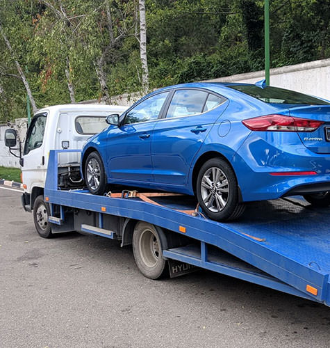 Транспортировка легковых авто на Красной Поляне